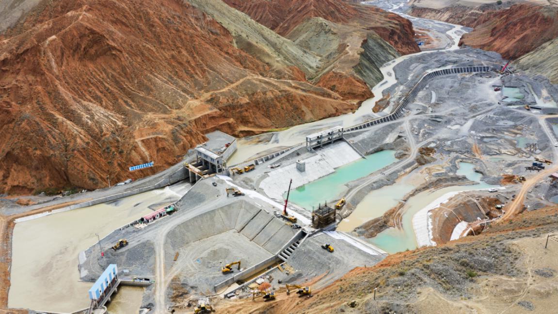 新疆金沟河引水枢纽除险加固工程建设已完成2020年6月计划目标任务简报